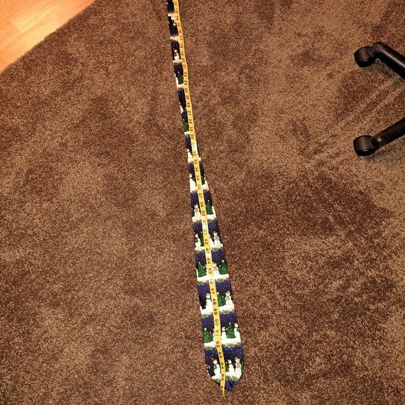 Holidays By MMG Christmas Snowmen Neck Tie - Picture 5 of 6